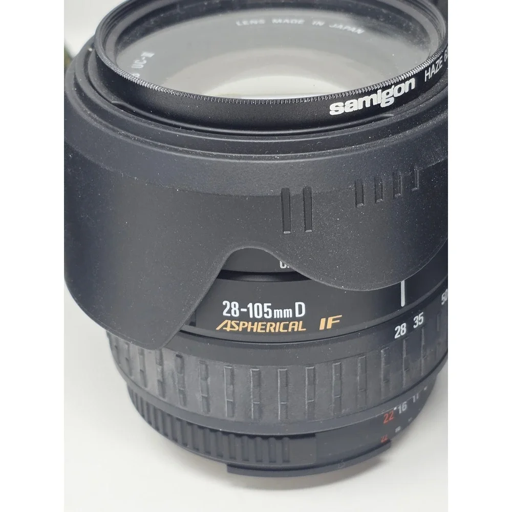Nikon D3100 DSLR Camera Bundle 18-55mm 35mm 70-300mm Lenses Case Charger